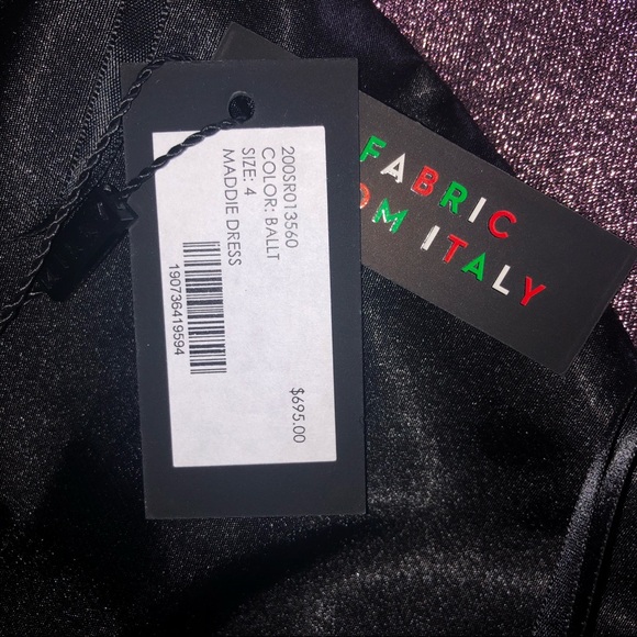 Milly Metallic Strapless Cocktail Dress - Picture 7 of 7